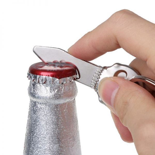 Halloween Creative Beer Bottle Openers Alloy Skull Shape Key Ring Chain Pendant Kitchen Bar Mini Kitchen Tool Accessory - Image 3