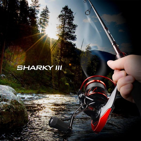 KastKing Sharky III Innovative Water Resistance Spinning Reel 18KG Max Drag Power Fishing Reel for Bass Pike Fishing - Image 5