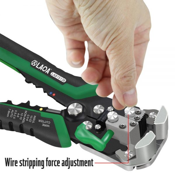 Automatic Wire Stripper Tools Wire Cutter Pliers Electrical Cable stripping Tools For Electrician Crimpping - Image 4