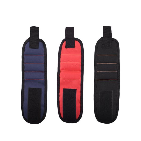 Magnetic Wristband Portable Tool Bag Magnet Electrician Wrist Tool Belt Screws Nails Drill Bits Bracelet For Repair Tool - Image 5
