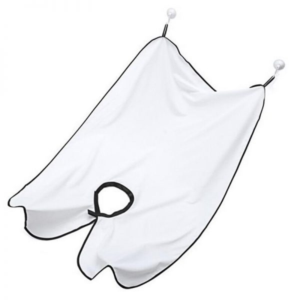 Man Bathroom Apron Men Haircut Storage Waterproof Floral Cloth Male Beard Apron Household Cleaning Male Beard Storage Shelves - Image 5