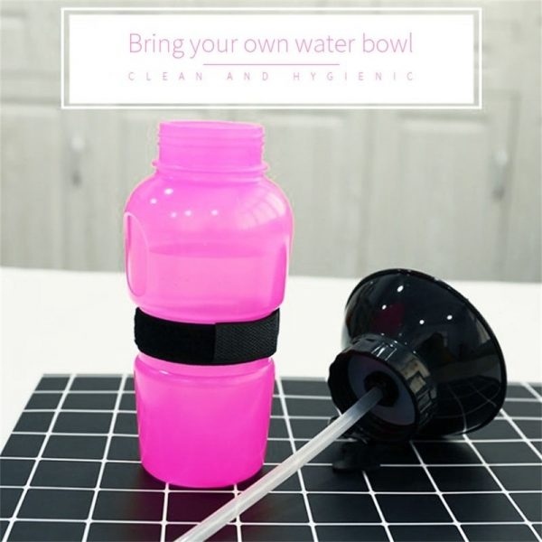 Pet Dog Drinking Water Bottle Outdoor Sports Squeeze Type Puppy Feed Bowl Drinking Water Jug Cup Portable Dispenser Pet Product - Image 4
