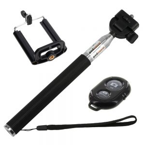 Selfie Sticks selfie stick Bluetooth-compatible stick battery remote control shutter monopod selfie stick tripod for smartphone