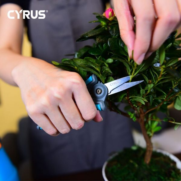 Shears Pruner Secateurs Pruning Scissors Bypass Clippers Garden Tool Bonsai Flower Cultivating Women Kids Snip Floral Mini - Image 2