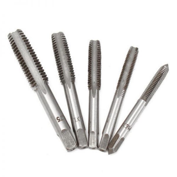 Tap Die wrench set 8/12/20pcs Tap and Die Set Thread Screw Plug Tap Drill Metric Hand Tap Die Wrench Threading Hand Tool - Image 2