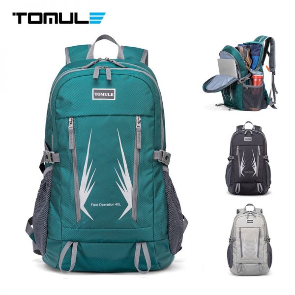 Tomule Waterproof Climbing Backpack Men Camping Hiking Backpack Breathable Travel Outdoor Sports Bag 40L Climbing Cycling bags - Image 6