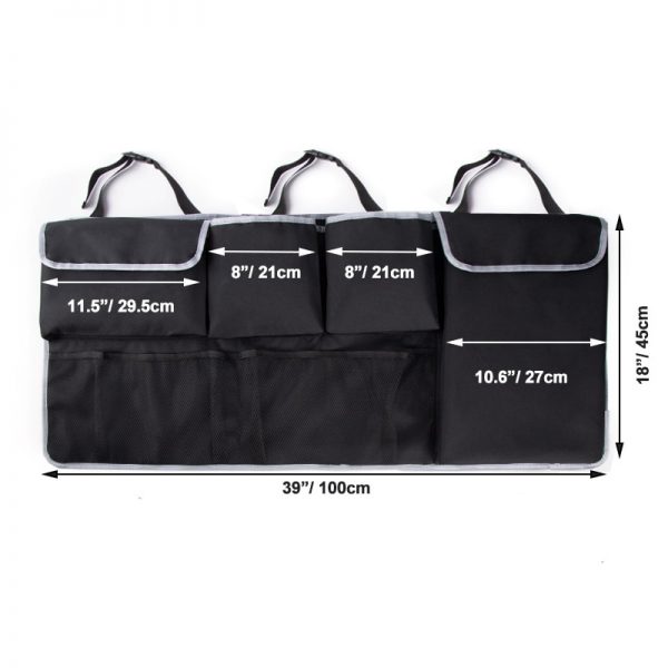 Universal Car Chair Back Storage Bag Net Bag Stowing Tidying Auto Drink Tools Sundries Organizer Pouch Accessories Interior Item - Image 3