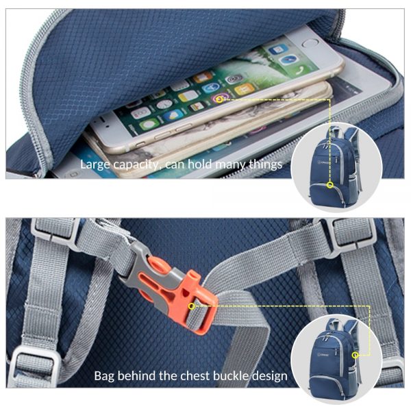 Lightweight foldable Backpack