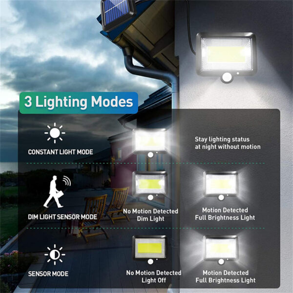 LED Solar Powered Light Outdoors - Image 3