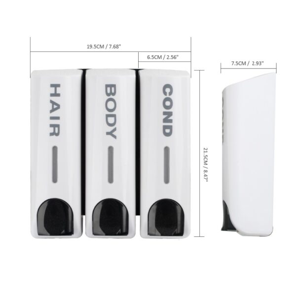 Shower Soap / Shampoo Dispenser Wall Mounted - Image 2