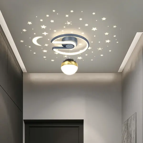 stars and moon LED