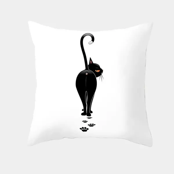 Cute Cartoon Cat Cushion Covers - Image 4