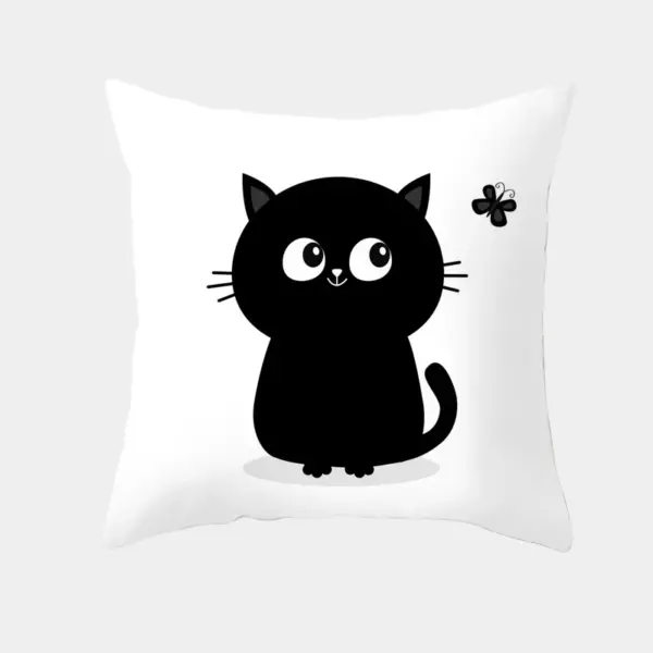 Cute Cartoon Cat Cushion Covers - Image 5