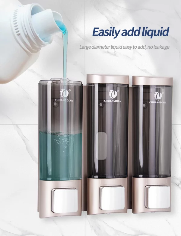 Shampoo wall dispenser for shower - Image 2