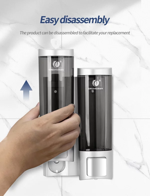 Shampoo wall dispenser for shower - Image 3