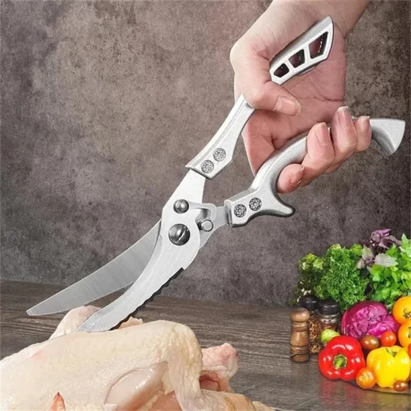 Multi-purpose kitchen scissors - chicken bone scissors / food scissors - Image 2