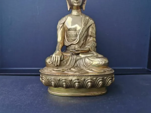 Desk statue of Buddha - Image 3