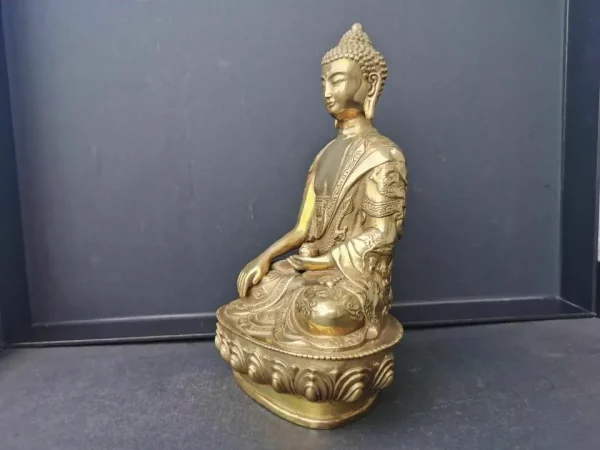 Desk statue of Buddha - Image 5