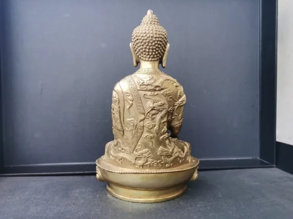 Desk statue of Buddha - Image 6