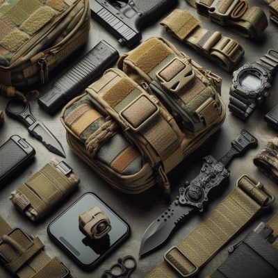 Tactical Molle Pouch EDC Men Belt Waist Bag