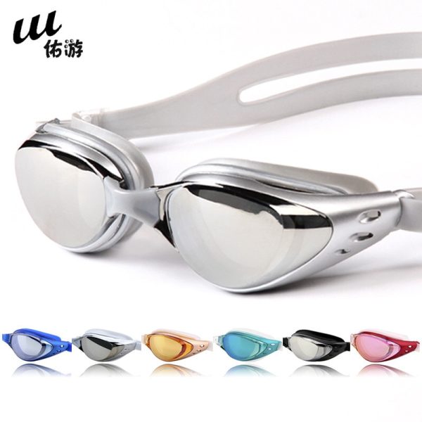 Swim Goggle Diving Glasses Anti-fog PC Lens Swiming Pool Natacion Hombre Women's Swimwear Kid Eyewear For Swimming