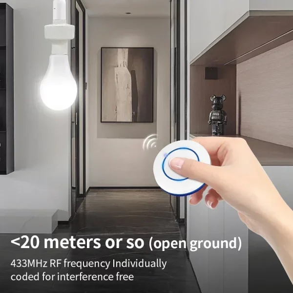 Smart Wireless Remote Control Switch LED Bulb - Image 6