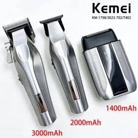Kemei Профессиональная машинка для стрижки 0мм KM-1798 / 3023-702 / T402 с зарядкой | Доставка по Израилю