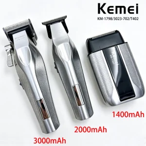 Kemei Профессиональная машинка для стрижки 0мм KM-1798 / 3023-702 / T402 с зарядкой | Доставка по Израилю