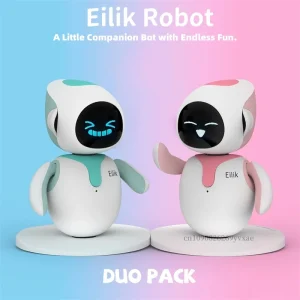 Набор из двух роботов Eilik: интерактивные AI-компаньоны для дома и подарка