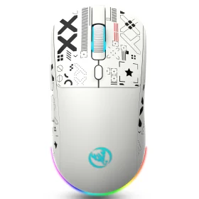 Игровая мышь 3 в 1: Bluetooth 5.3, 2.4G, USB, RGB подсветка, аккумулятор 650 мАч | Купить с доставкой