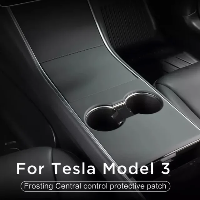 Защитные накладки ABS на центральную панель Tesla Model 3/Y (3 шт.) | купить в Израиле