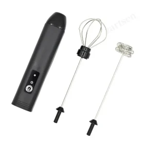 Мини-вспениватель молока и венчик для яиц с USB зарядкой | Купить в Израиле