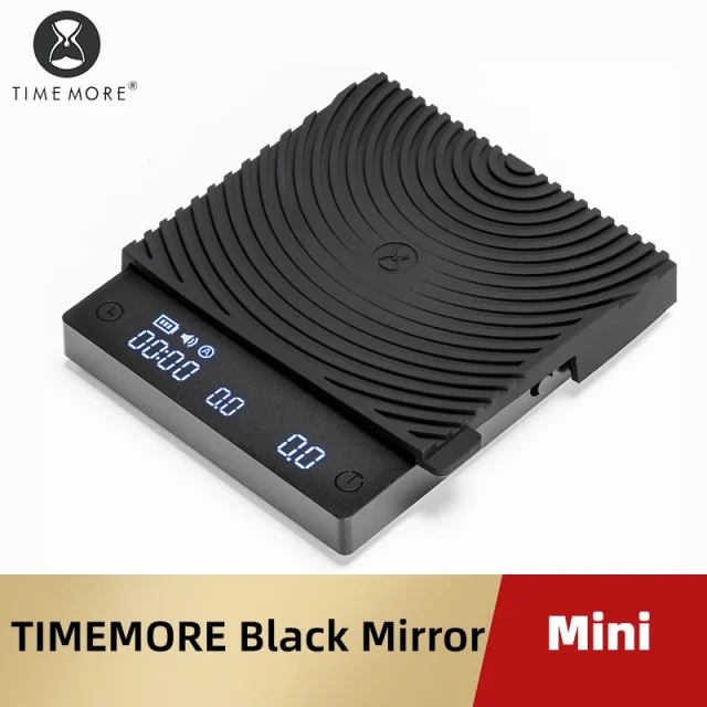 Весы TIMEMORE Black Mirror Mini для кофе с измерением скорости потока и термоподставкой | купить в Израиле