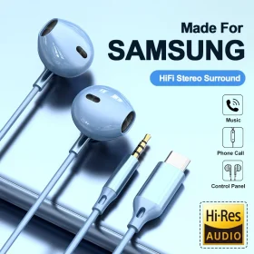 Наушники HiFi Surround Sound USB Type-C для Samsung Galaxy S24/S23/S22 Ultra | купить в Израиле