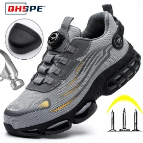 Защитные кроссовки с поворотной кнопкой — антиудар и антипрокол | ???????? ?? ???????