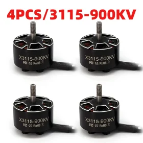 Бесколлекторный мотор EP X3115 900KV для FPV дронов 6S, вал 5мм, пропеллер 9-10″ | купить в Израиле