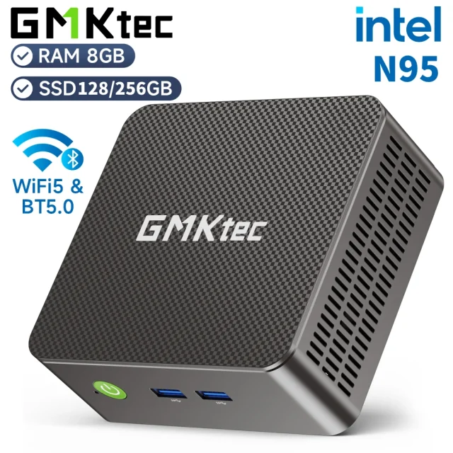Мини-ПК GMKtec G3S Intel N95 Windows 11 Pro 8GB DDR4 SSD WiFi BT5.0 | Купить в Израиле