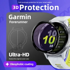 Защитная плёнка для Garmin Forerunner 970 570 965 265 265S — полное покрытие | купить в Израиле